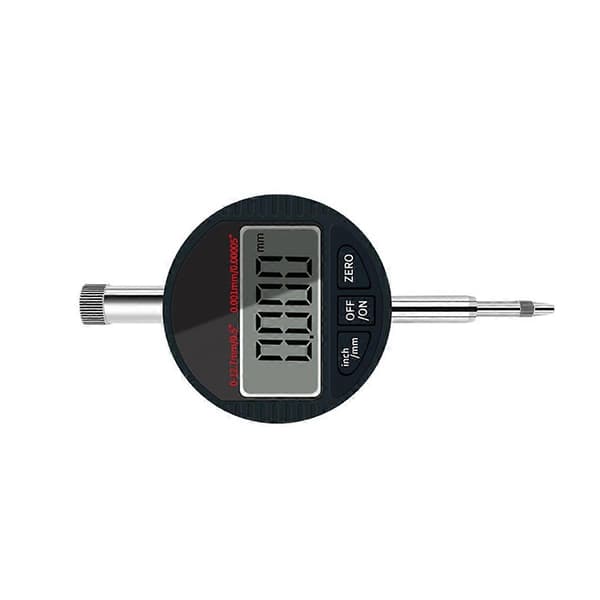 0-12,7 0,001 mm Digital Indikator RS232 (9 hål) Datautgång Digital Elektronisk Mikrometer Mätklocka