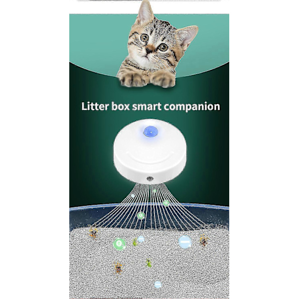 Kattebakke Deodorizer Smart Lugtfjerner Til Små Kæledyr