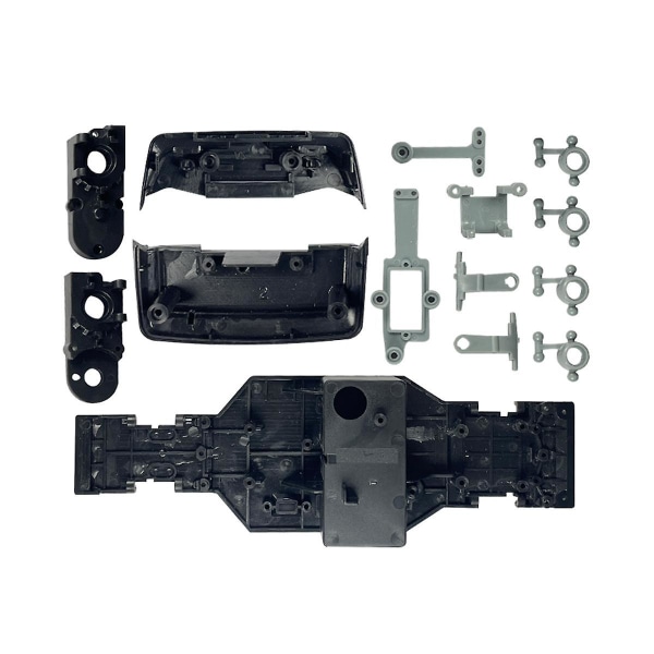 Andra generationens chassisats för Ldrc Ae86 1/18 Rc biluppgraderingsdelar tillbehör