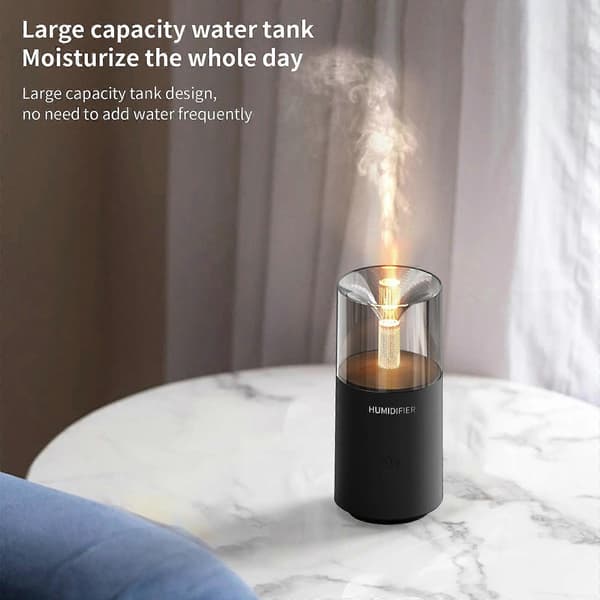 Intelligent Spray Aromaterapi til Bil, Luftrensning i Bil, Intelligent Start/Stop og Blød Betjening Luftfugter