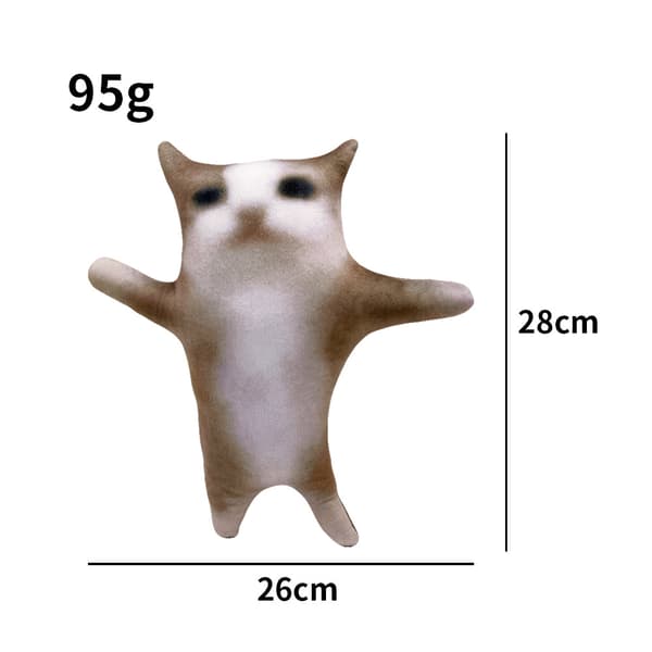 Glad Katt Plysch Simulering Katt Plysch Leksak Docka