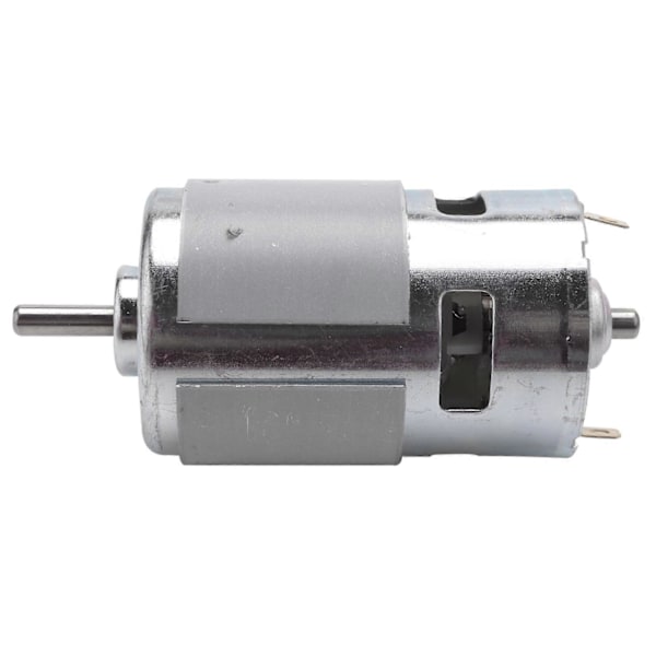 775 DC 12V-36V 3500-9000RPM Motor Stort Vridmoment Kullager Hög Effekt Lågt Ljud
