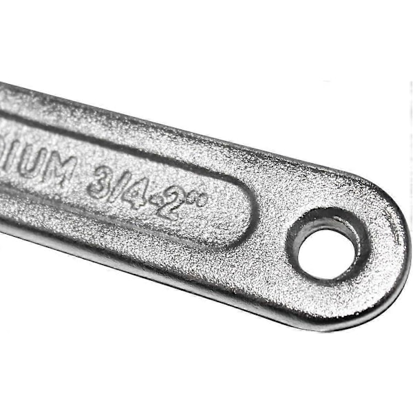 C-mutteriavain, sivulta säädettävä avain Yybs-01 (neliöpää, 3/4-2 tuumaa (19-51 mm))