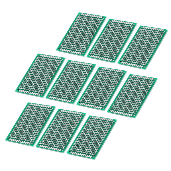 Universelt PCB kretskort for DIY lodding - 10 stk pakke