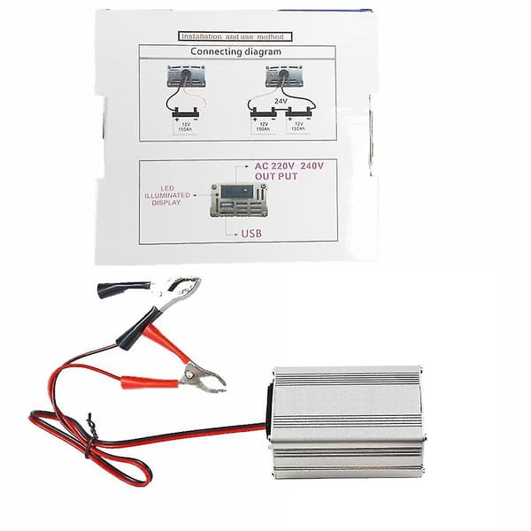 Monokrystallinske paneler System Kit Solcellepanel Kit Lett Bærbar Solcelle Inverter Kit for Båter Biler