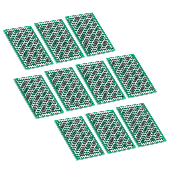Universelt PCB kredsløbskort til DIY lodning - 10 stk. pakke