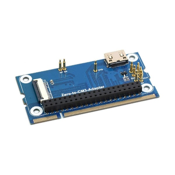 Adapter för Zero 2 W till Compute Module 3, för RPi Zero 2W till CM3 Adapter CM3+ Adapter Expansionskort
