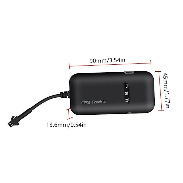 GPS Tracker GT02A GPS Sändare Locator Spårning Fordon Bil Motorcykel Ebike