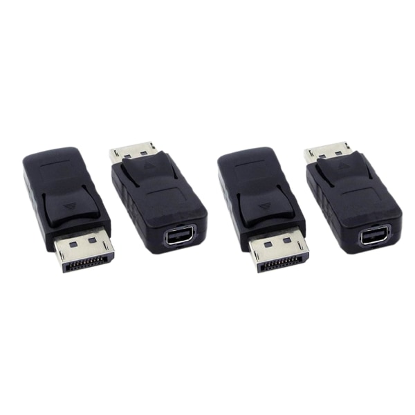 2x Displayport hona till mini DP hona adapter