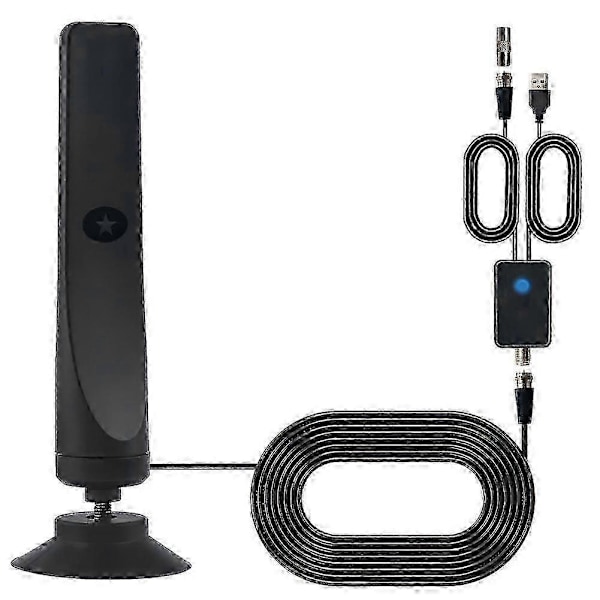 TV-antenne fra Rewave med sugekoppfeste og Plug and Play-design