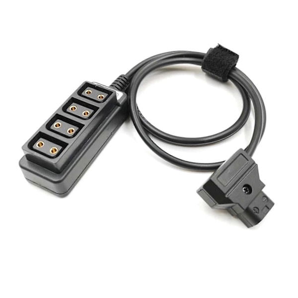 Multifunksjonell D-tap Hann Til 4-port D-tap Hunn Spiral Splitter Kabel Banmo