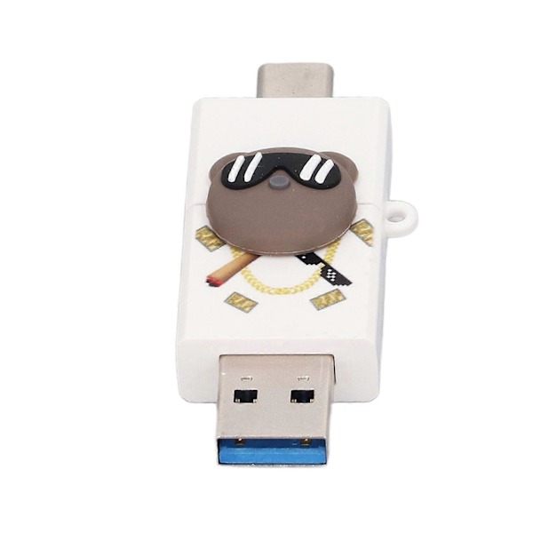 USB-muistitikku Söpö Sarjakuva U-levy Kannettava USB3.0-muistitikku Puhelimelle Kannettavalle Tietokoneelle PC Kaiuttimelle 128GB?3.0 YEMMA