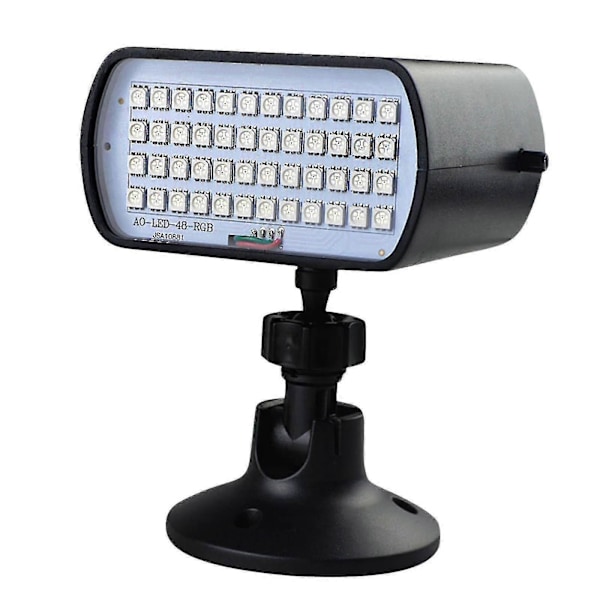 Mini LED Strobelys Lydaktivert Partylys 7 Farger DJ-belysning RGB Discolys Strobelykt 7 Farger Scene Par Lys