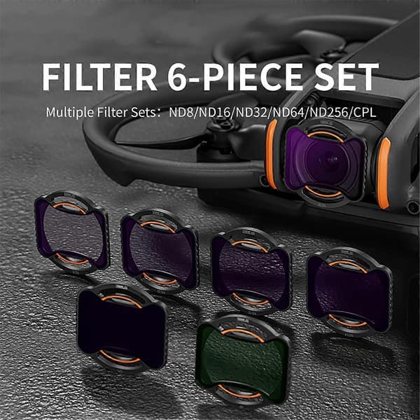 Drone Kamera Filter til Avata2 Filter Crossover Kit Hoveder Kamera Linse Drone Tilbehør, C
