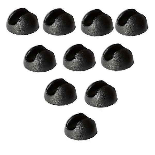 10 stk. Hårnålebensbeskytterfødder til 10-12 mm hårnålebordsben DIY