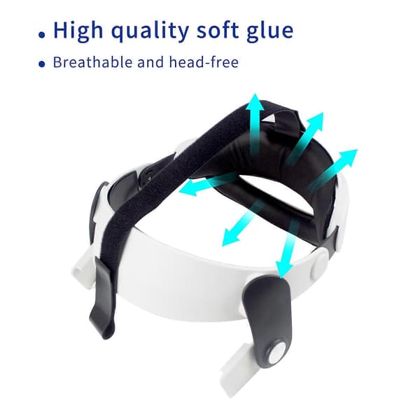 Hovedbånd Rem VR Headset Puder til Quest 2 Hovedbånd Pude VR Tilbehør