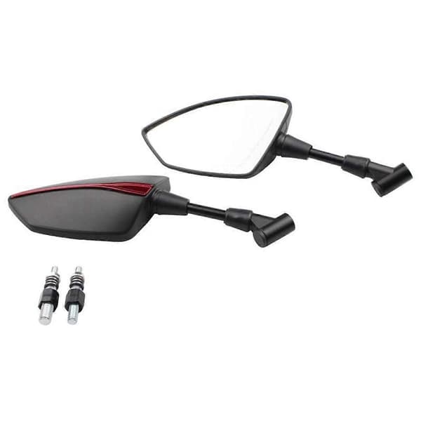 Motorcykel Universal 10mm 8mm Backspegel Sidospegel Blå