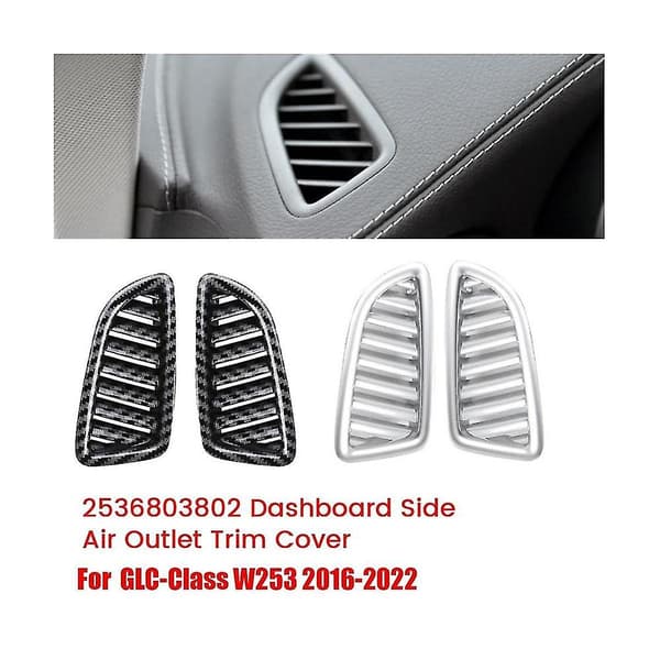 1 par 2536803802 Dashboard Side Trim Frame For Glc-class W253 2016-2022 Luft A/c Outlet Cover A