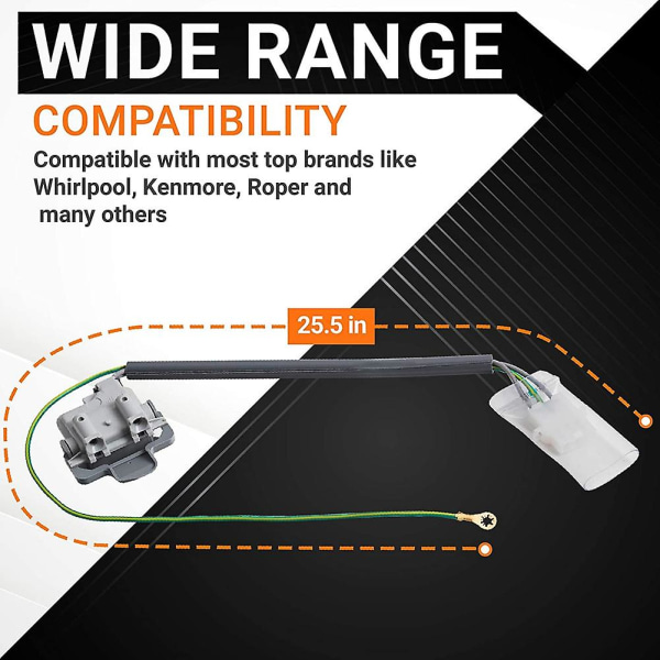 3355806 Vaskemaskine Lågkontakt Udskiftningsdel Præcis Pasform Til Whirlpool & Vaskemaskiner - Erstatter Wp3355806vp