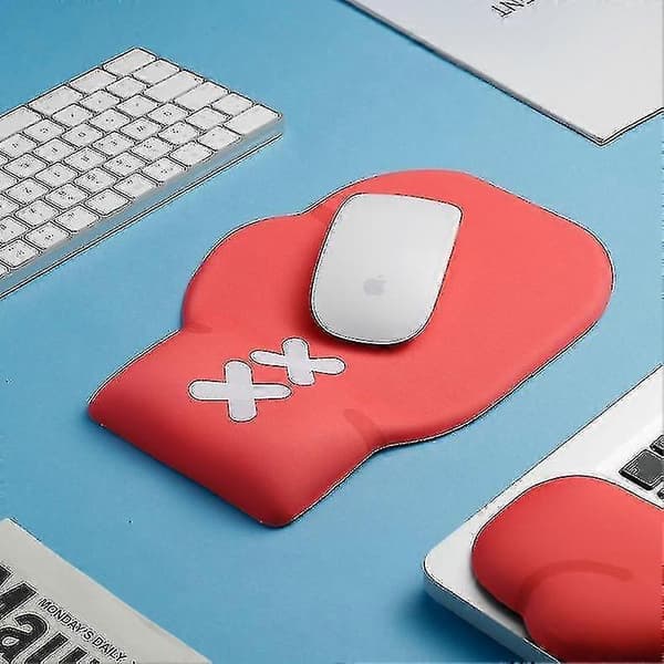 Musmatta med handledsstöd för laptop eller PC