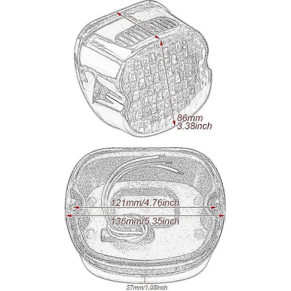 Passar till Led Broms Bakljus Låg Profil Rök Baklyktor Passar För Harley Touring Street Glide Road King Electra Glide Dyna Fat Boy Sportster 833