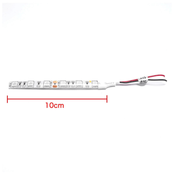 20 st 10cm Vattentäta Vita 5050 LED-Strips DC 12V Husvagn Båt Bil