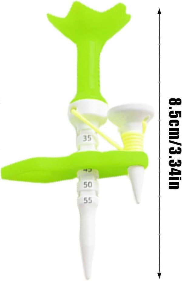 Park Golf Tee Tillbehör, Justerbart Höjd Tee Kit, Golf Tränings Tee Paket