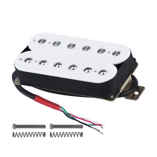 Elektrisk Gitar Humbucker Pickuper Bro Alnico V Pickup Hvit