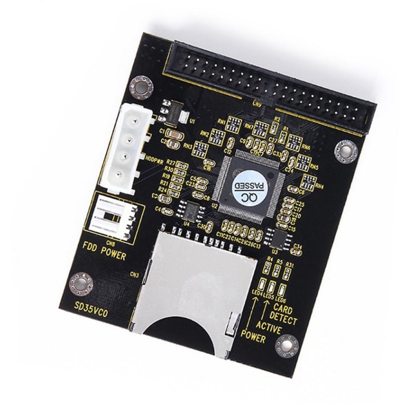 SD til 3,5 tommer IDE 40 pin konverterkort IDE SD-kortadapter SSD indbygget lageradapterkort IDE
