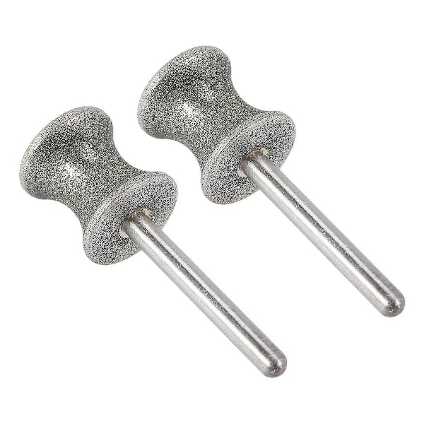 2-pack diamant nagelslipbits för roterande verktyg Passar för och många andra