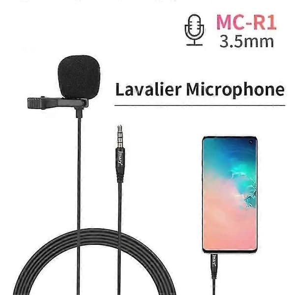 JMARY MC-R1 3.5mm Mini Lavalier Mikrofon