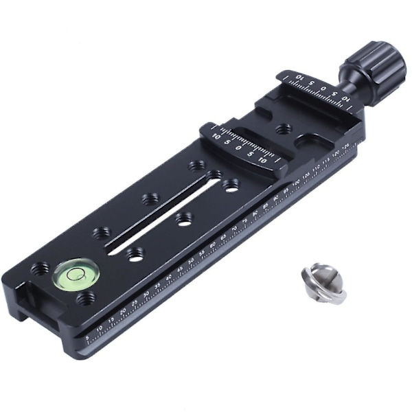 140mm Nodal Rail Slide Snabbkoppling Qr Klämma För Makro Panorama Rr