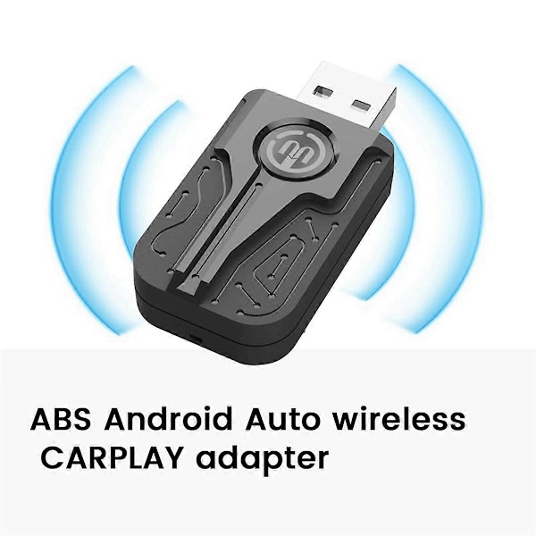 Android Auto Trådløs Carplay Adapter Bærbar Smart Dongle Carplay Ai Boks Kablet til Trådløs Smart
