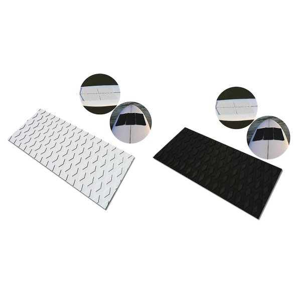 2pcs Surfboard Deck Traction Board Eva Anti-skid Pad Adhesive Anti-skid Deck Pad For Boat Deck,kaya