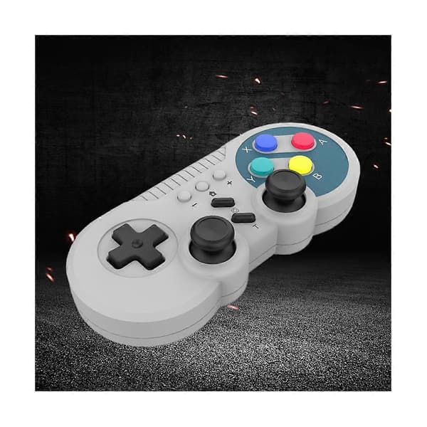 Trådløs Gaming Controller Spillekonsol Controller Joystick med Dobbelt Motor Vibration Turbo Funktion