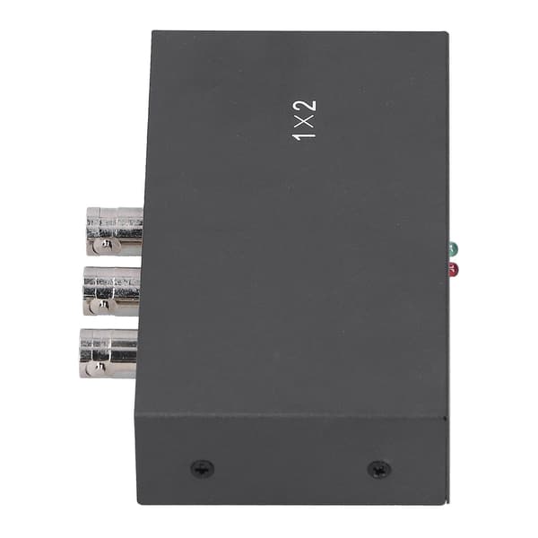 SDI Splitter Distributor Adapter 1 ind 2 ud 1080P Support SDHD3GSDI med LED-indikator 100240V (UK Stik)