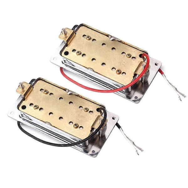 2 stk/sett Gitarr Forseglede Humbucker Pickup-er Dobbel Spole for LP Elektriske Gitarer med Monterings S