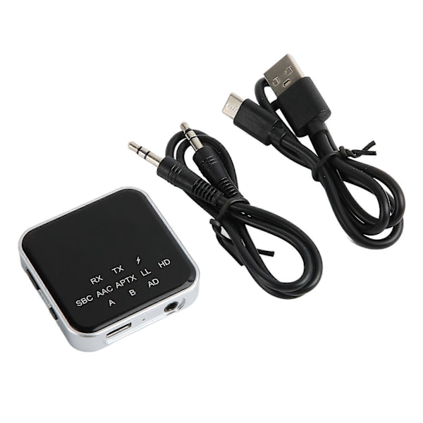 Bluetooth Sender Modtager Multifunktion Lav Latens 2 i 1 Bluetooth Adapter med 3.5mm AUX Interface til TV PC YEMMA