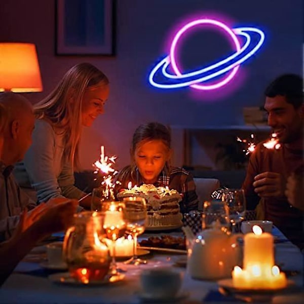 1 kpl Planeetta Neonkyltti, LED