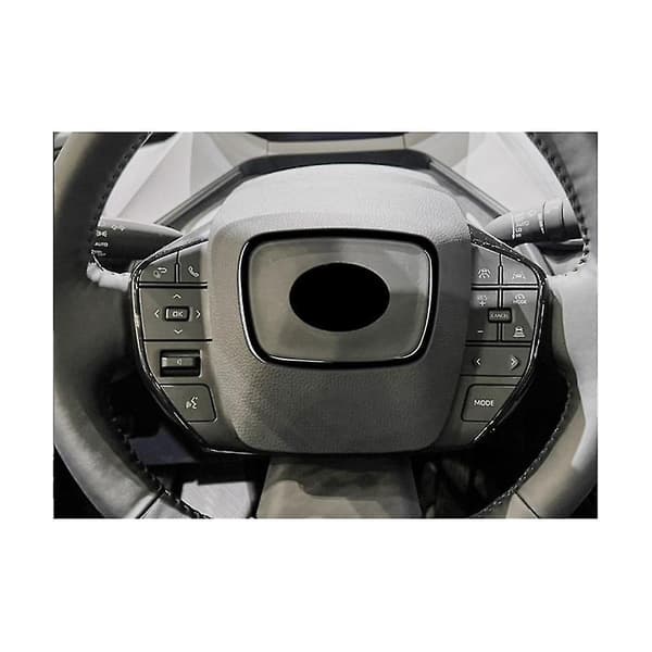 Til Prius 60 Series 2020-2023 Blank Sort Bilrat Ring Trim Interiør Ramme Dæk Trim
