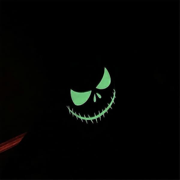 Halloween Ny Lysende Pude Pudebetræk Uden Kerne Pudebetræk