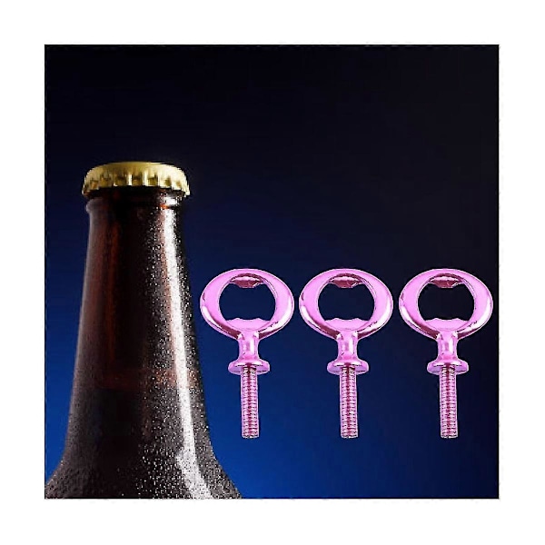 Metall Öppnare Kit 10-pack Blankt Rostfritt Stål Ölöppnare Insats Gör-det-själv Öppnare Hårdvara Öppnare Insats