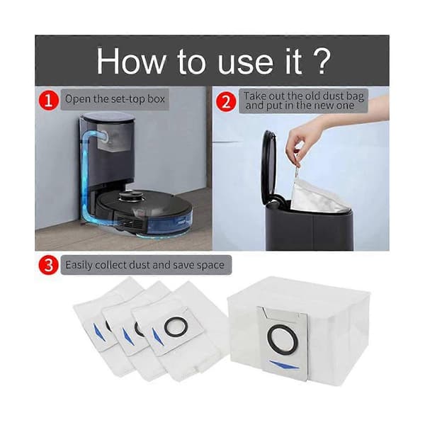 Reservdelar för Deebot X1 OMNI T10 TURBO Robotdammsugare