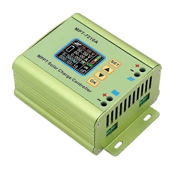 MPT-7210A MPPT Solarladdningsregulator 24V/36V/48V/60V/72V Solpanel Batteriladdare Boo