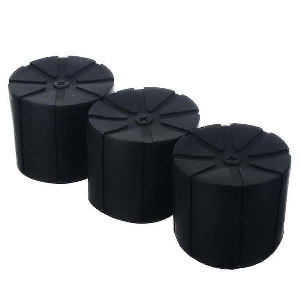 3 stk. Vanntett Silikon Universal Objektivdeksel for 65-110mm DSLR Kameraobjektiver