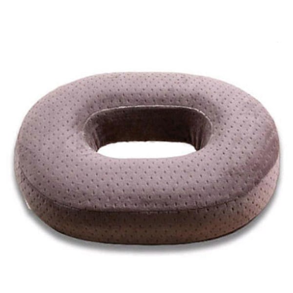 Svanskota Smärtlindring Memory Foam Ring Stol Sittdyna Kudde Kaffe