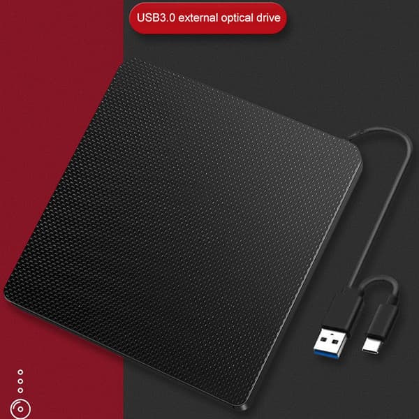 Multifunktionell USB3.0 Typ-C Extern CD-RW Brännare DVD Optisk Enhet CD-Skrivare för PC Dator Bärbar Dator