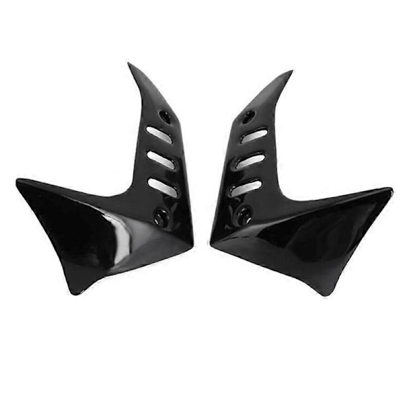 Motorcykel Kåbe Radiator Sæt Sidepanel Dækning til Kawasaki Z750 Z 750 2004 2005 2006 2007, Sort