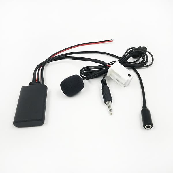 Bluetooth-adapter til Mcd Rns 510 Rcd 200 210 300 310 500 12-polet Sort Høj Kvalitet Bil Audio-visuel Tilbehør