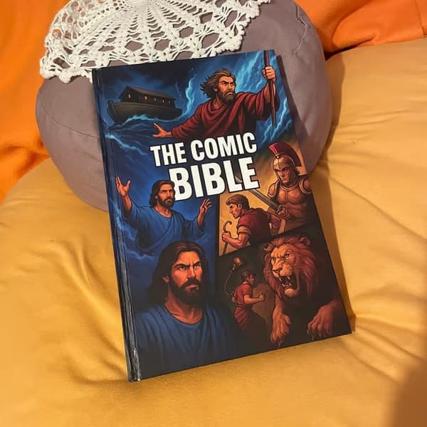 The Comic Bible (Comic Bible Action Illustration Gift)